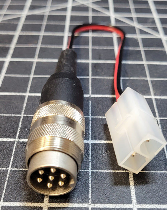 Bolex EBM Charging adapter cable (Tamiya - 7-pin Tuchel Male)