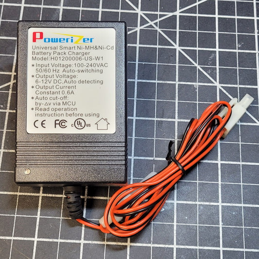 Powerizer Universal Smart Charger 6-12 Volts NiMh / Nicad