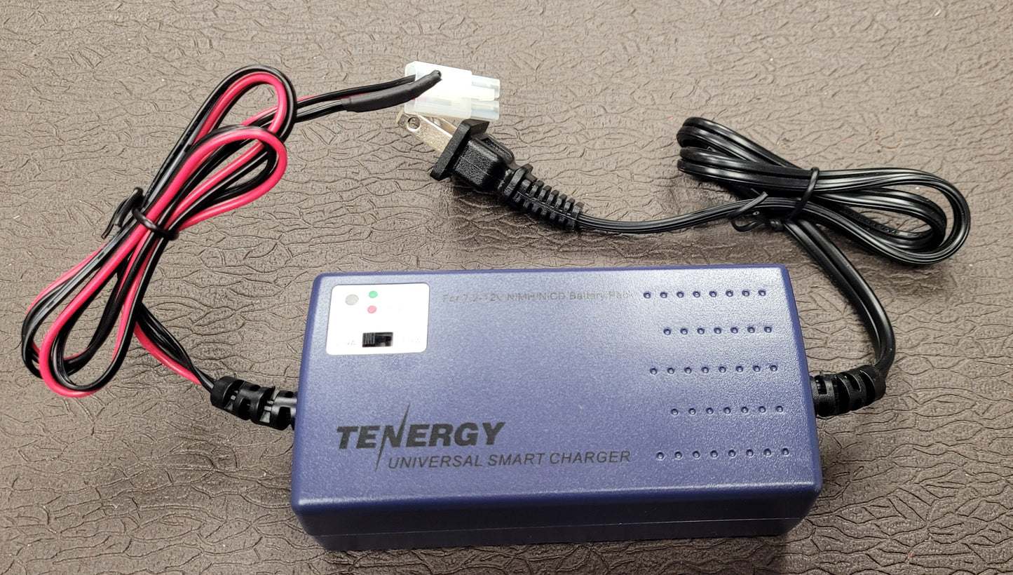 Tenergy Universal Smart Charger for 7.2-12V NiMh/NiCad Battery packs