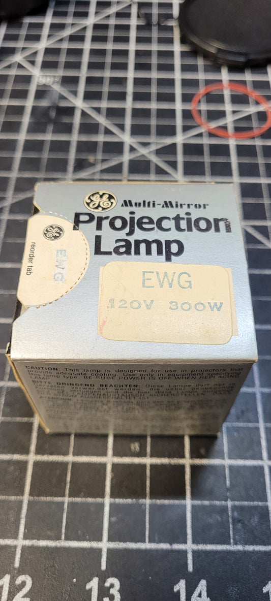 EWG 120V 300 watt Projection Lamp