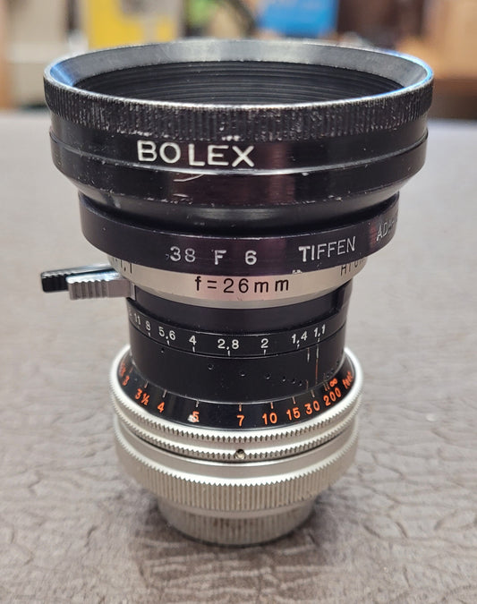 Bolex Tiffen 38F-6 Adapter Ring And Retainer for Series 6 Drop in Filters