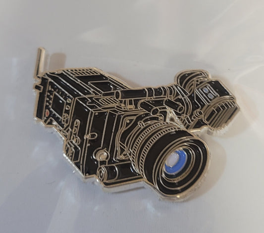 Digital Camera Lens Enamel Lapel Pin -Limited Edition