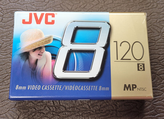 JVC 8MM MP 120 Cassette