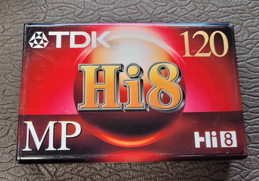 TDK Hi8 MP 120 Cassette