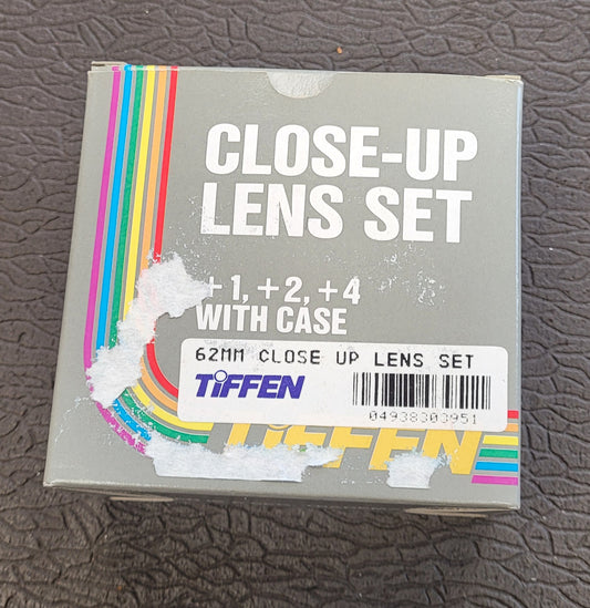 Tiffen 62mm Close Up Diopter Filter set