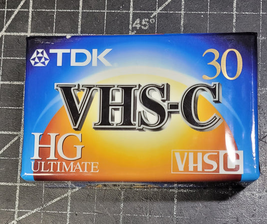 TDK HG Ultimate 30 VHS C