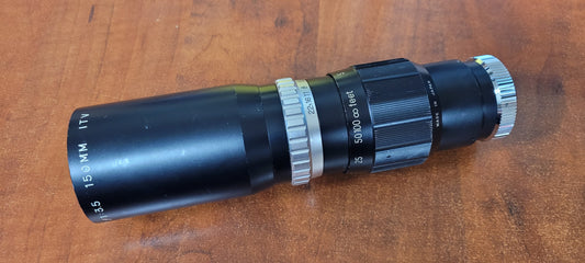 Soligor ITV 150mm F3.5 C mount Telephoto Lens