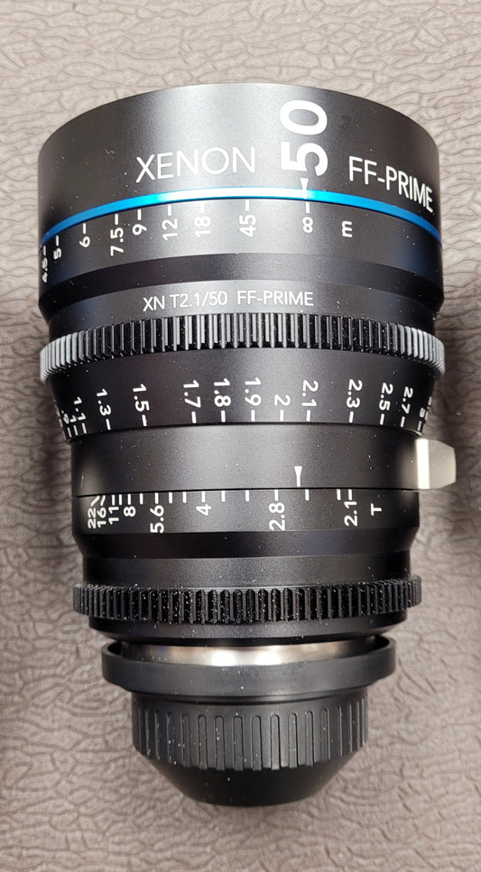 Schneider Kreuznach Xenon 50mm T2.1 Full Frame Prime Lens PL Mount