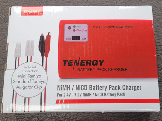 Tenergy Universal Smart Charger for 2.4-7.2V NiMh/NiCad Battery packs