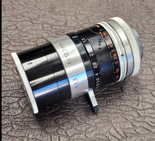 Macro Switar 12.5mm f1.3 H8 RX C Mount Lens