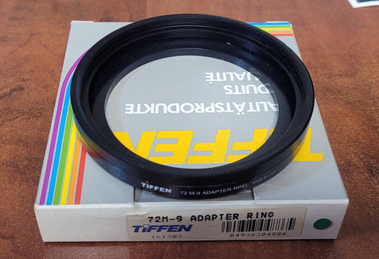 Tiffen 72M-9 Series 9 Adapter Ring & 901 Retaining ring