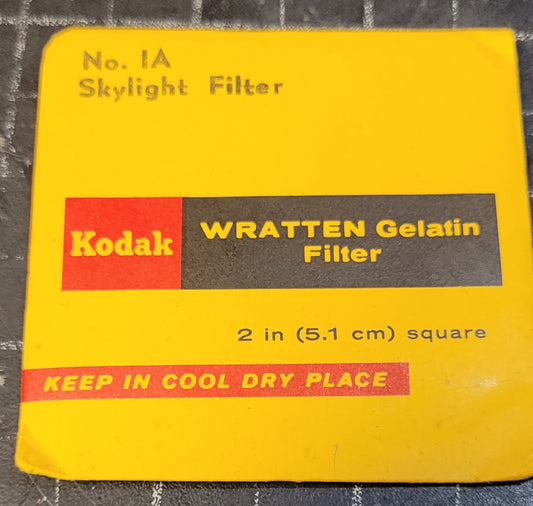 Kodak Wratten Gel Filter Skylight (No.1A)  2" x 2"
