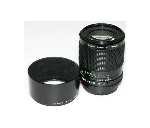 Canon FD 100mm T2.8 EF