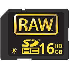 Hoodman RAW 16GB SDHC