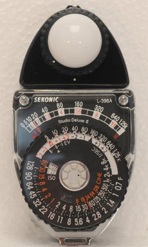 Sekonic L-398A STUDIO DELUXE III CLASSIC ANALOG Light Meter S# 8070191