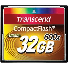 Transcend 32GB CF Card 600x