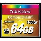 Transcend 64GB CF Card 1000x