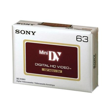 Sony Mini-DV DVM 63 Minute High Definition Video Tape