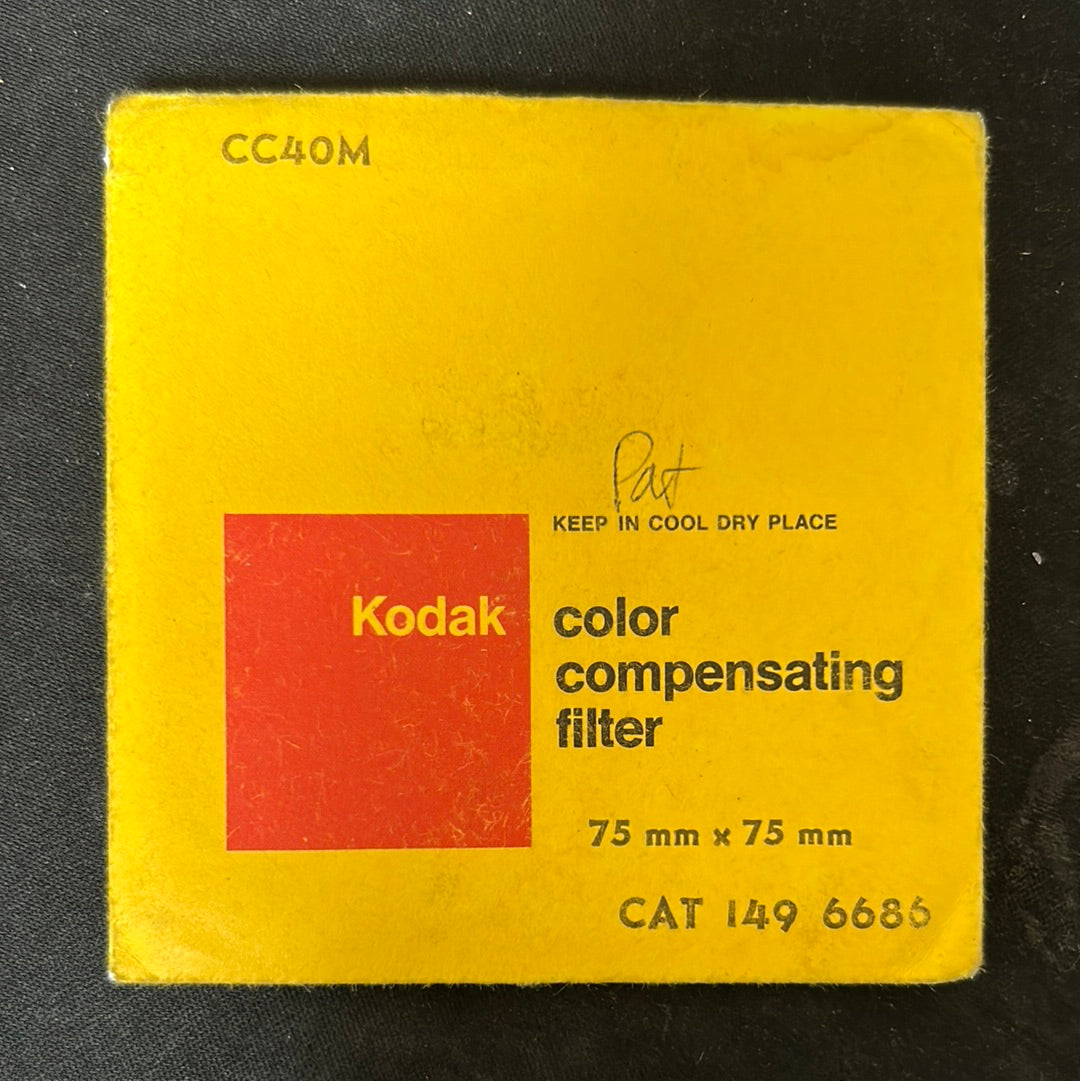 Kodak Wratten Gel Filter (CC40M)  3" x 3"