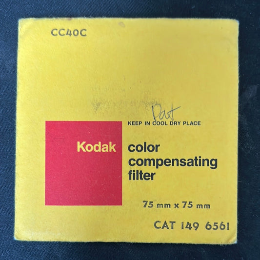 Kodak Wratten Gel Filter (CC40C)  3" x 3"