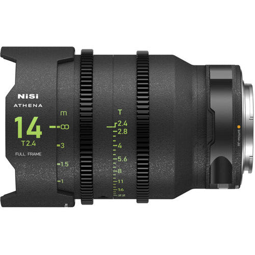 NiSi ATHENA 14mm T2.4 Full Frame Cinema Lens (PL Mount/FF)