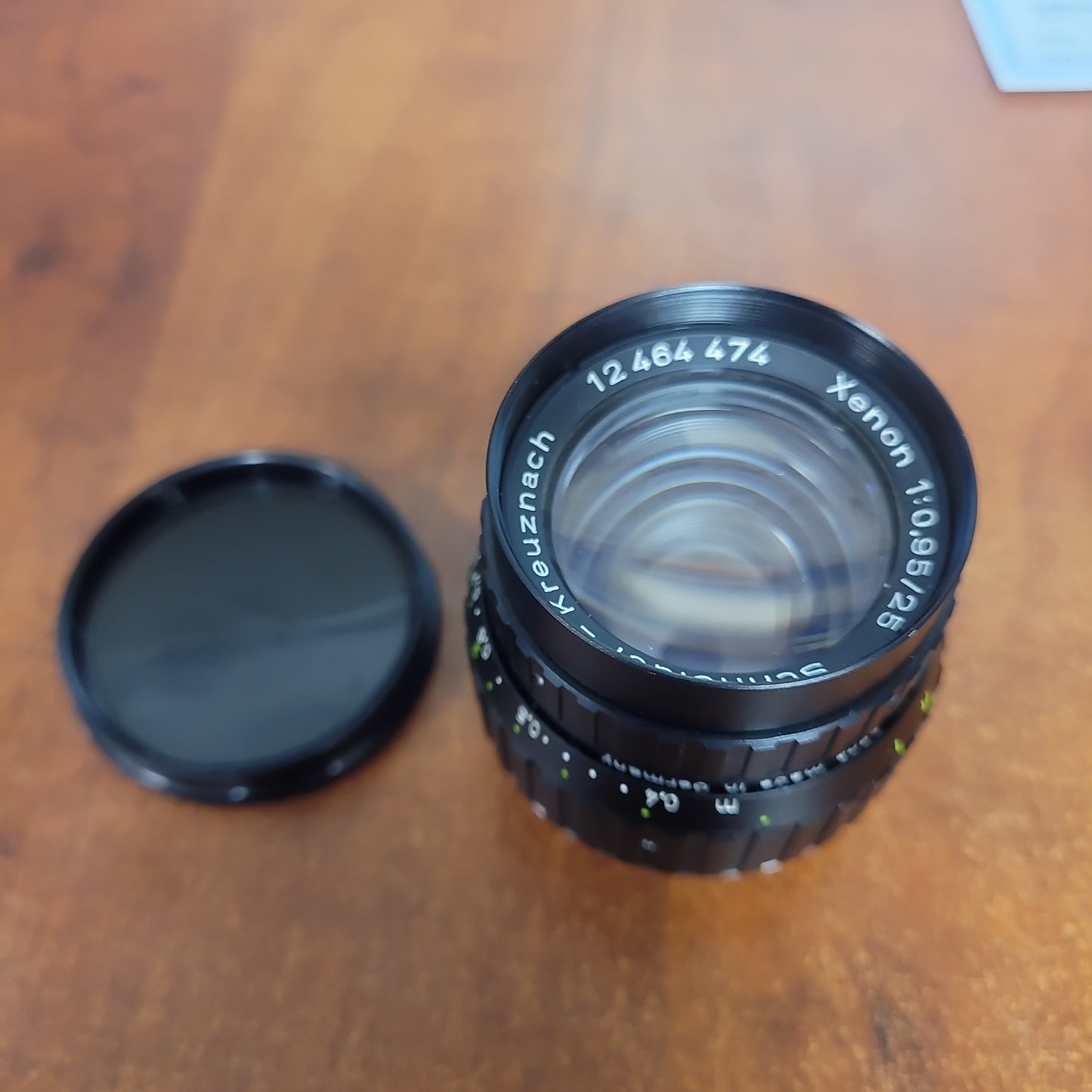 Schneider-Kreuznach Xenon 25mm F0.95 C Mount lens S# 12464474