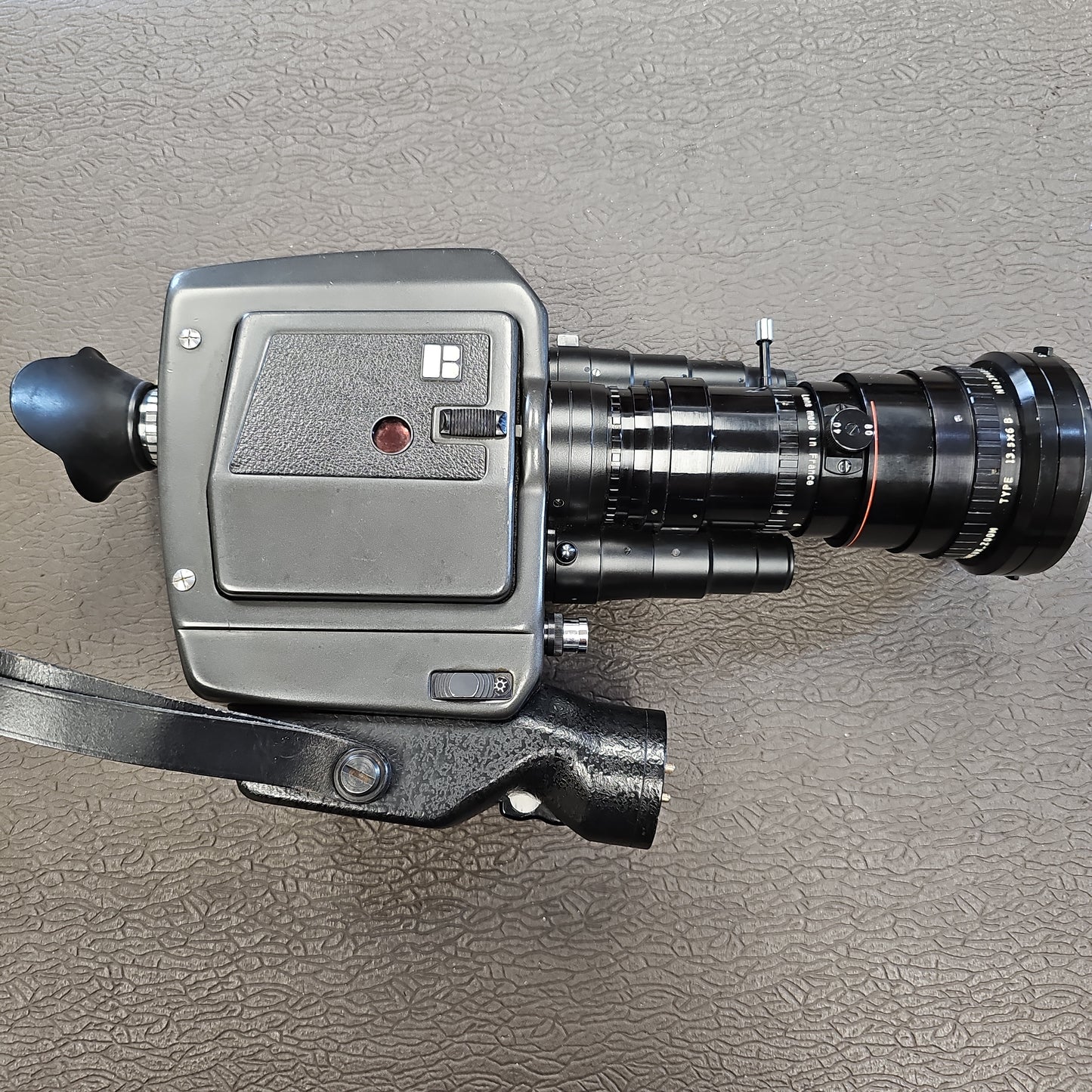 Beaulieu 5008.S Super 8mm Camera S# 440973 with Angenieux 6-80mm T1.2 Zoom lens S# 1394893