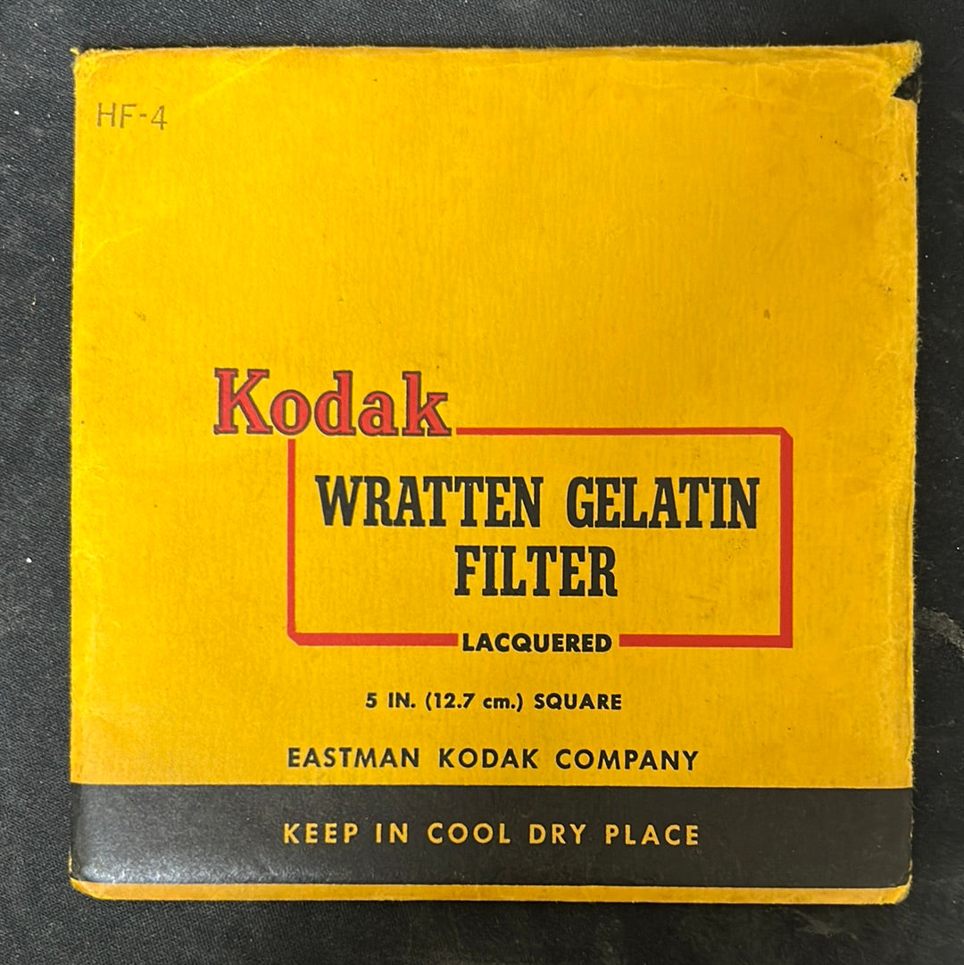 Kodak Wratten Gel Filter (HF-4)  5" x 5"