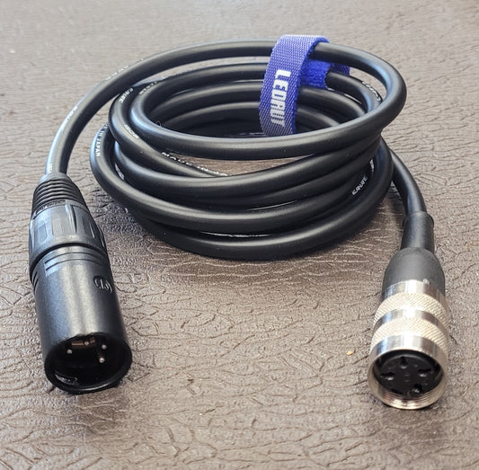 Bolex 4-Pin Female Tuchel - 4-Pin XLR Male Power cable