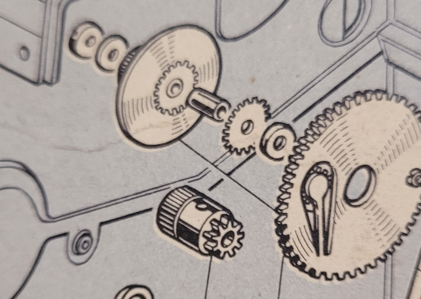 Bolex Motor Shaft Pin For Frame Counter