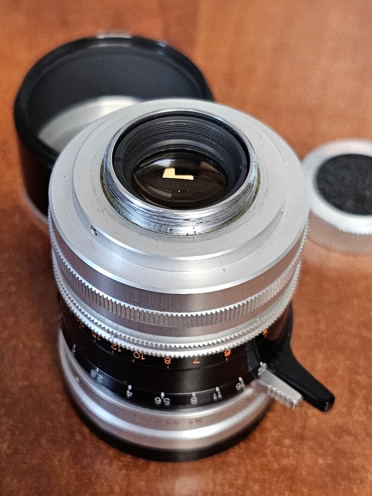 Switar 50mm f1.4 H16RX Macro Preset C mount lens S# 997923