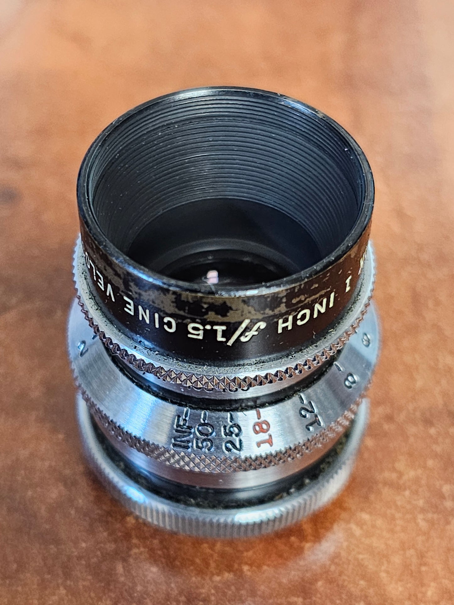 Wollensak Cine Velostigmat 25mm 1" f1.5 C mount lens S# 498485