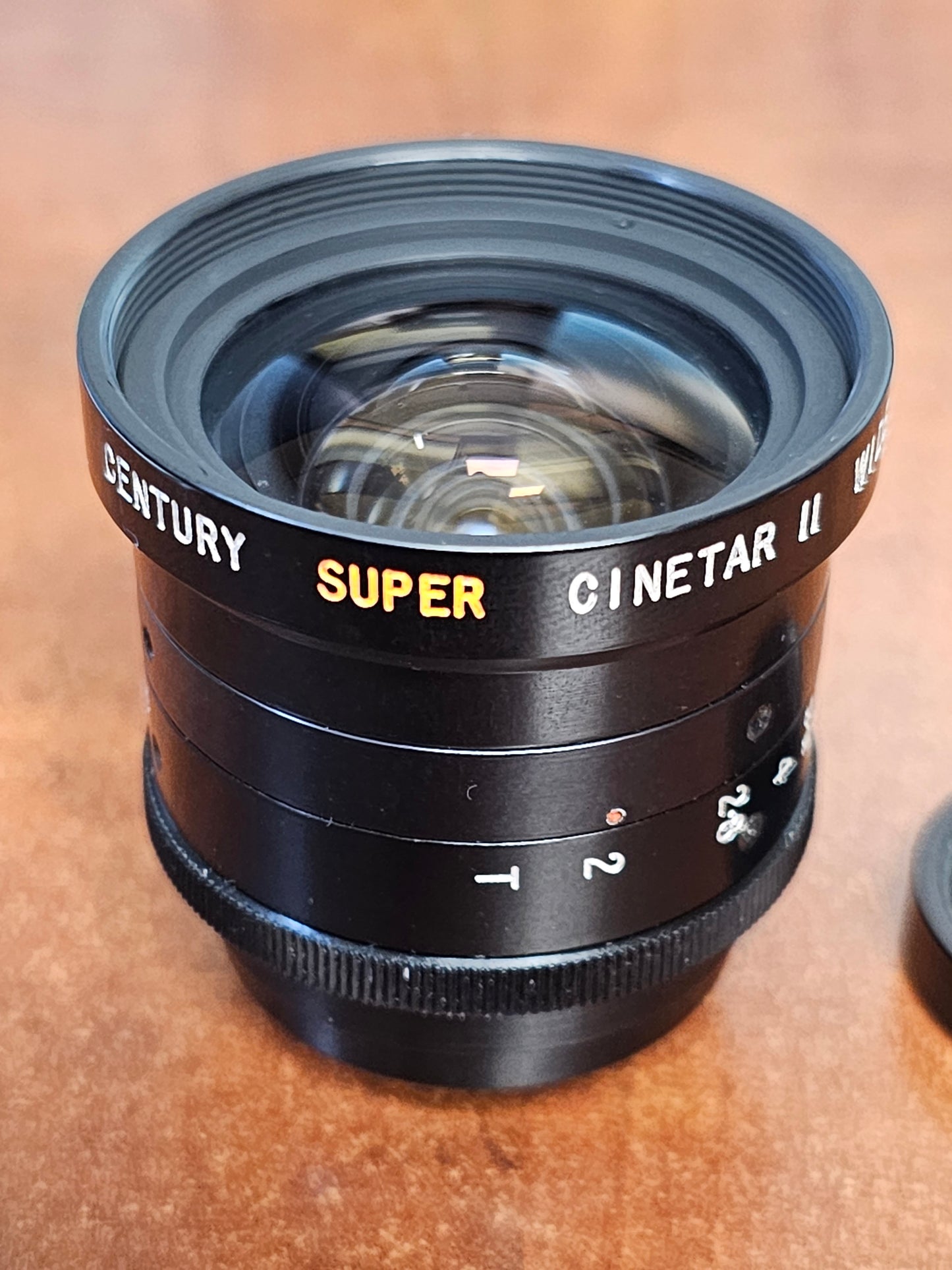 Century Super Cinetar II 9mm f1.8 Wide Angle C-mount lens S# V7452