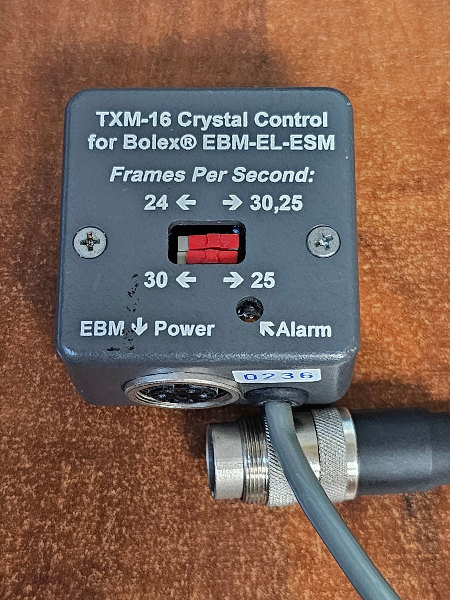 TCS TXM-16 Crystal Control for Bolex EBM-EL-ESM S# 0236