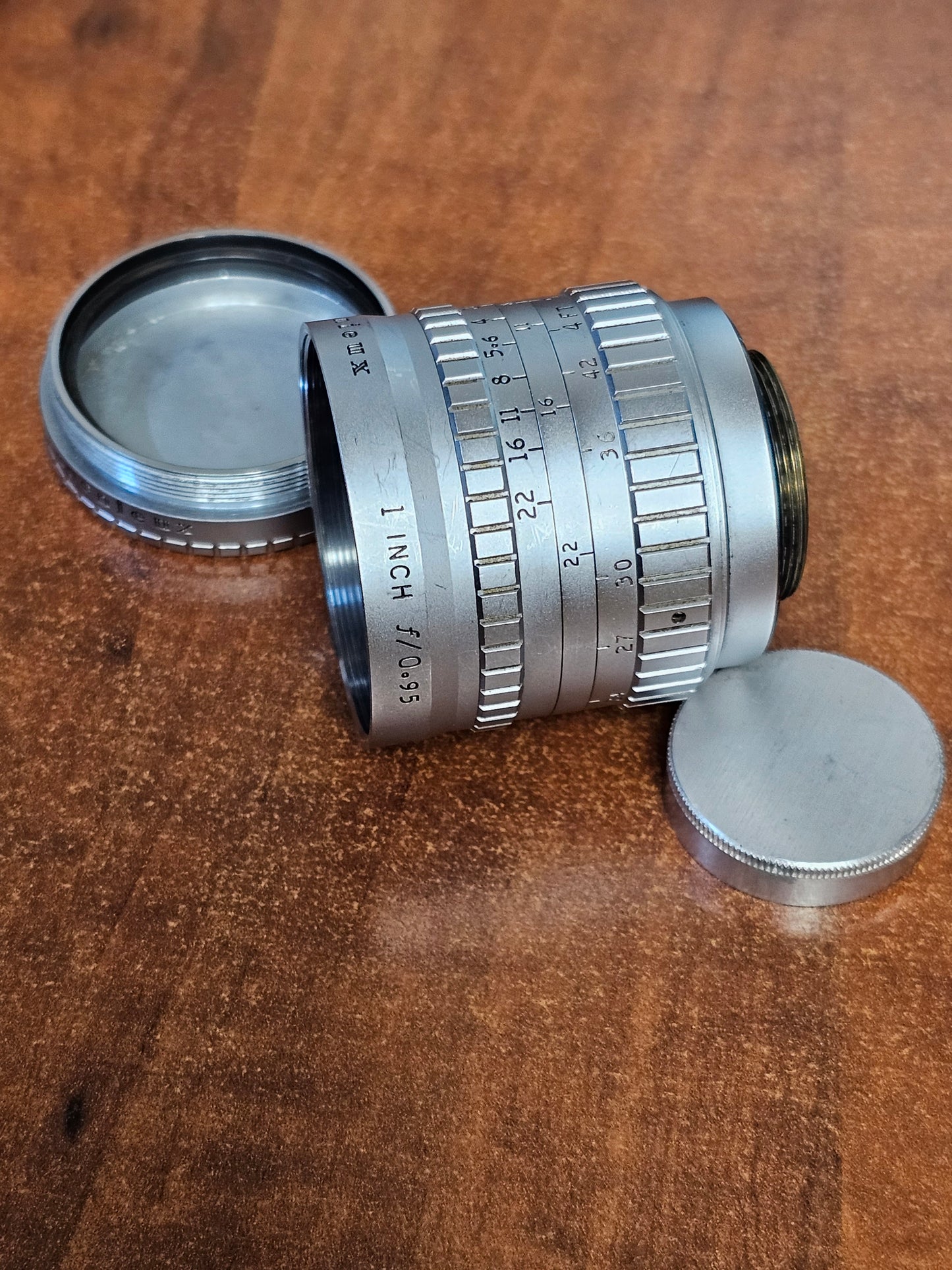 Bell And Howell - Angenieux 25mm (1") f0.95 C Mount lens S# 380664