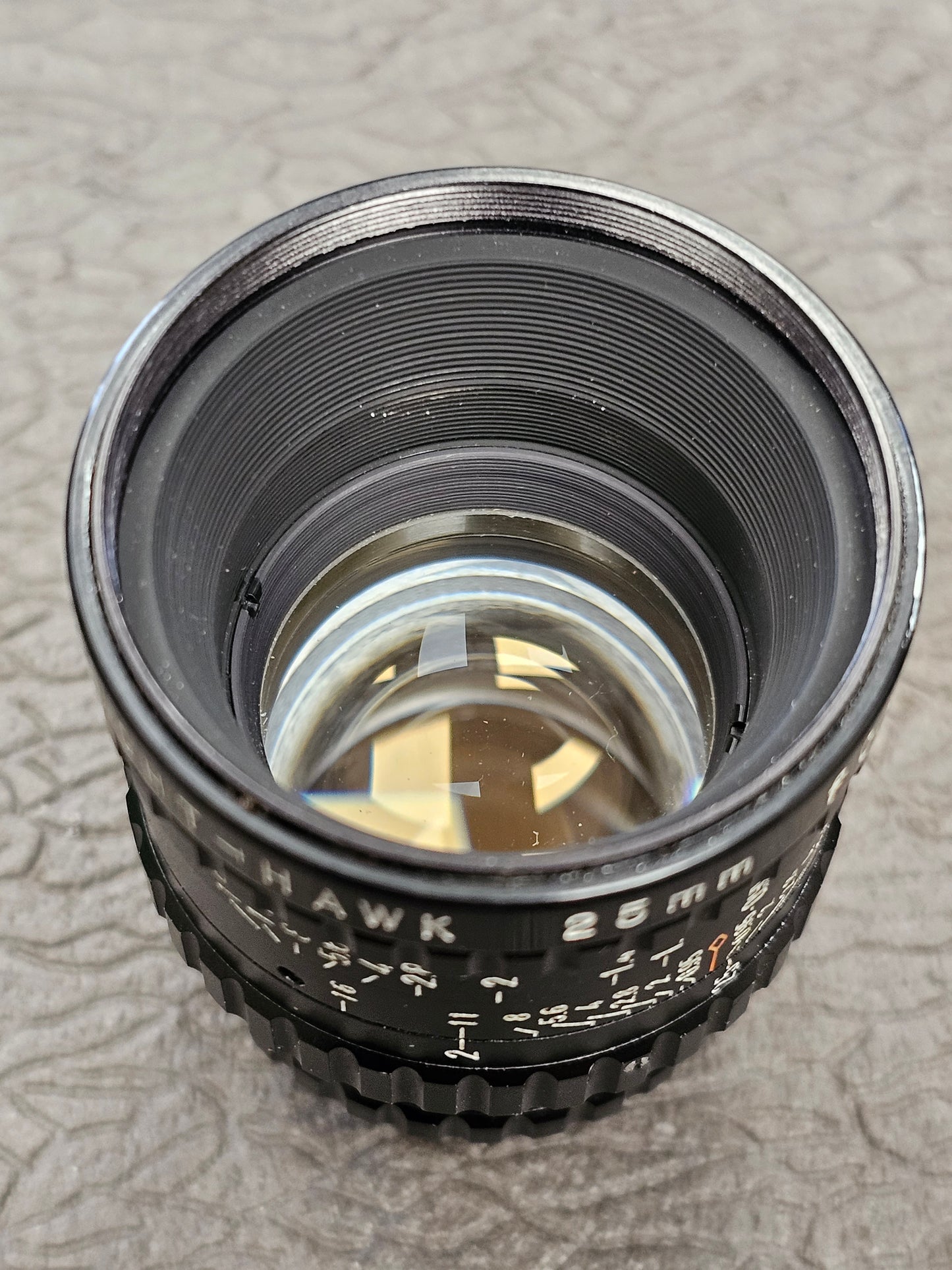 Century Night-Hawk 25mm f0.95 C-mount lens S# 9225