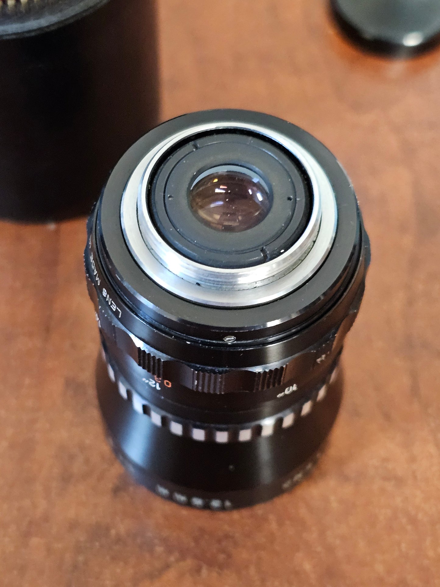 Cosmicar Television 12.5mm f1.9 C-Mount (Zebra) S# 31079