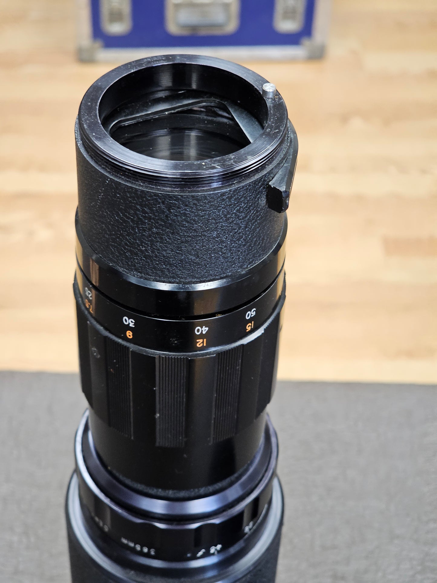 Century Tele-Anthenar II 385mm f4.5 Telephoto Lens Nikon Mount S# 813339