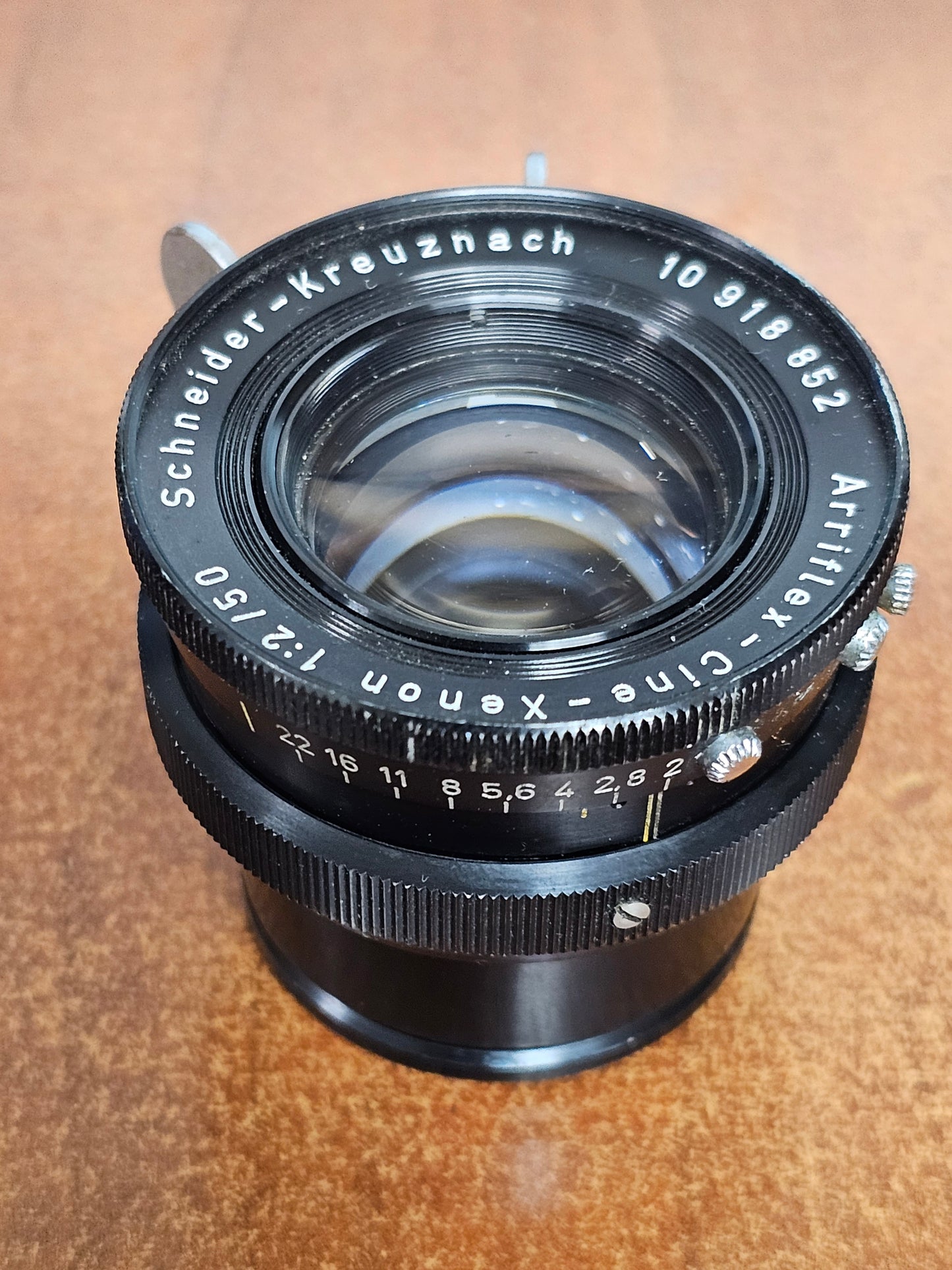 Schneider Kreuznach Arriflex-Cine-Xenon 50mm T2 Arri Standard Mount Lens S# 10918852