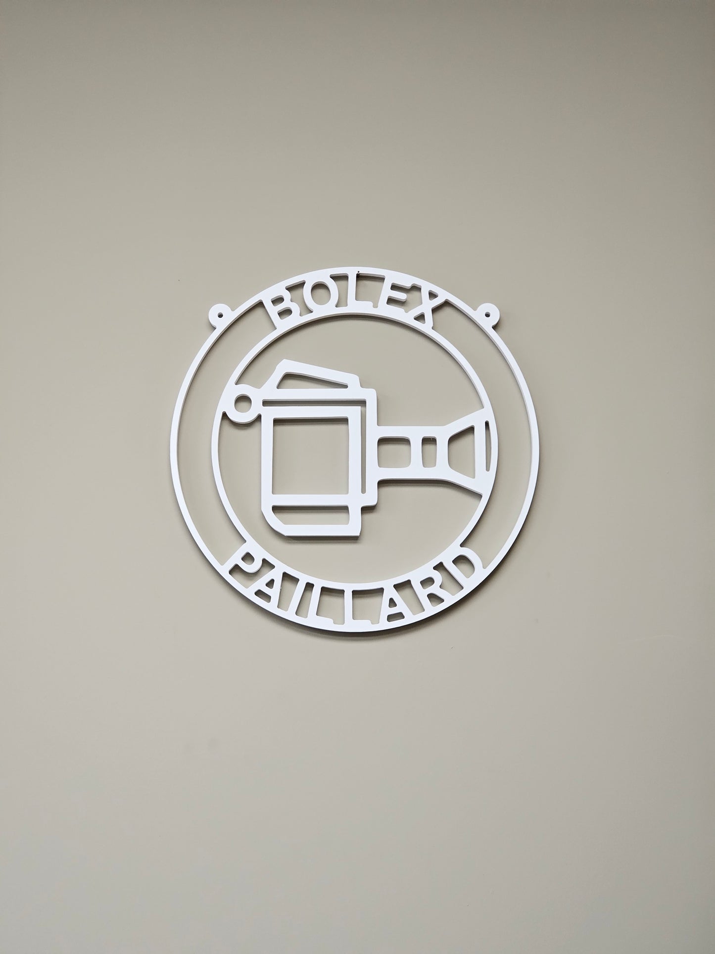 Bolex Logo Wall Decor Plaque