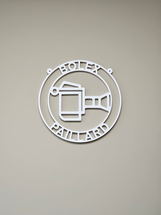 Bolex Logo Wall Decor Plaque