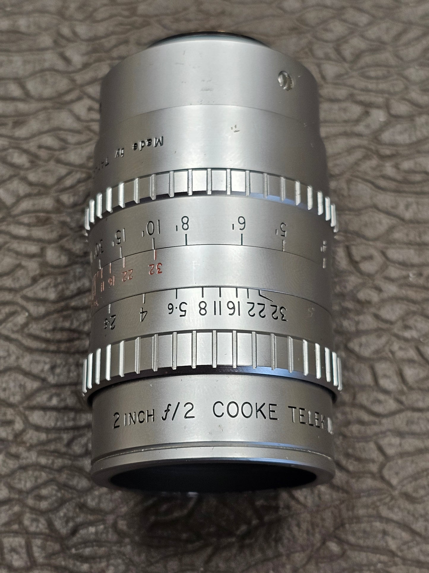 Cooke Telekinic 50mm ( 2" ) F2 C-Mount Lens S# 494767