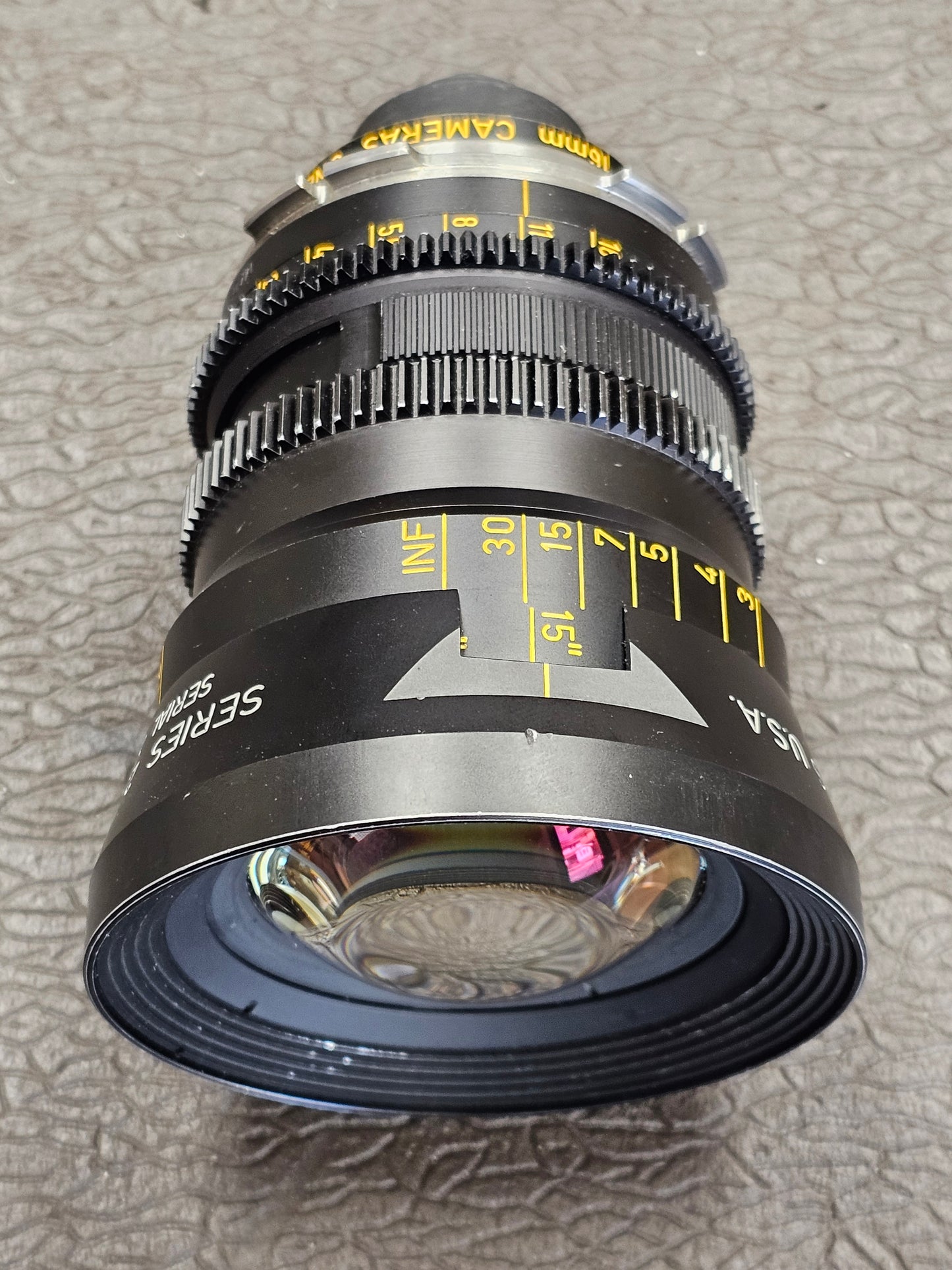 Century Precision Optics USA Series 2000 6mm T1.9 PL Mount Wide Angle Lens S# C556-0087