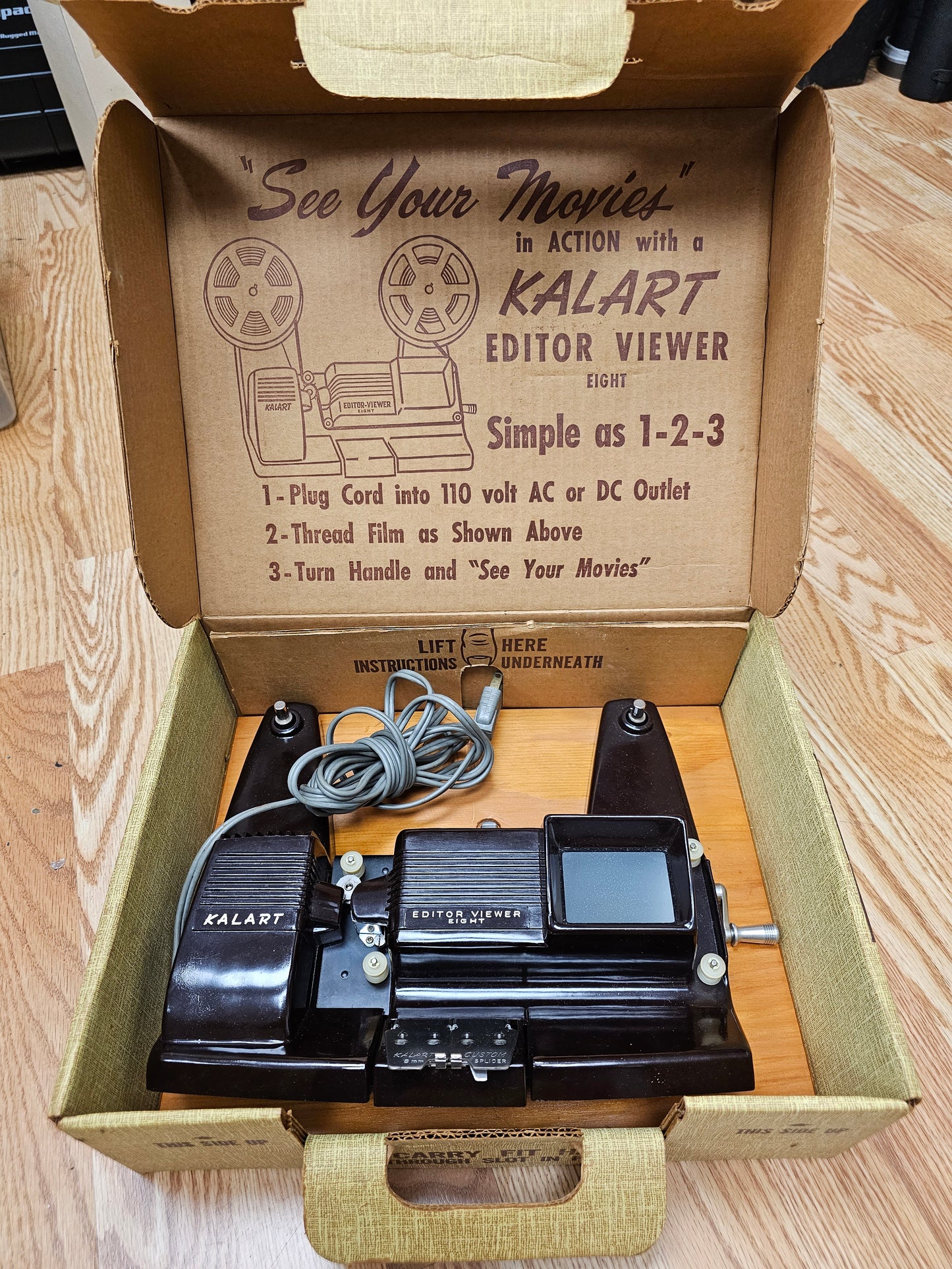 Kalart Editor Viewer Eight Model EV-8 DS