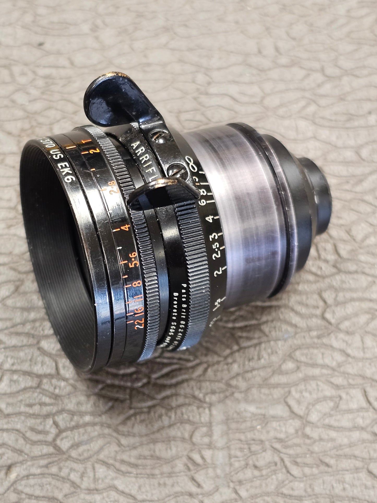 Cooke Kinetal 17.5mm f1.8/T2 Arri Standard Mount S# 671333