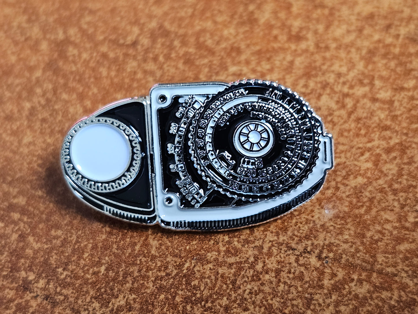 Sekonic Light Meter Enamel Lapel Pin