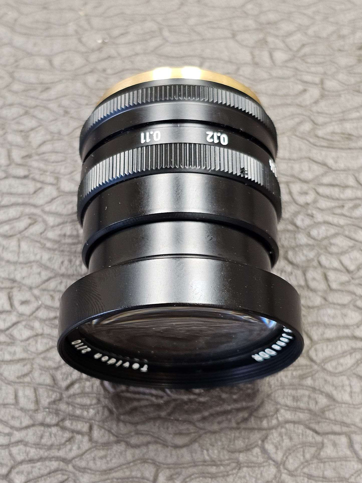 Carl Zeiss Jena DDR Tevidon 10mm F2 C Mount Lens S# 15476