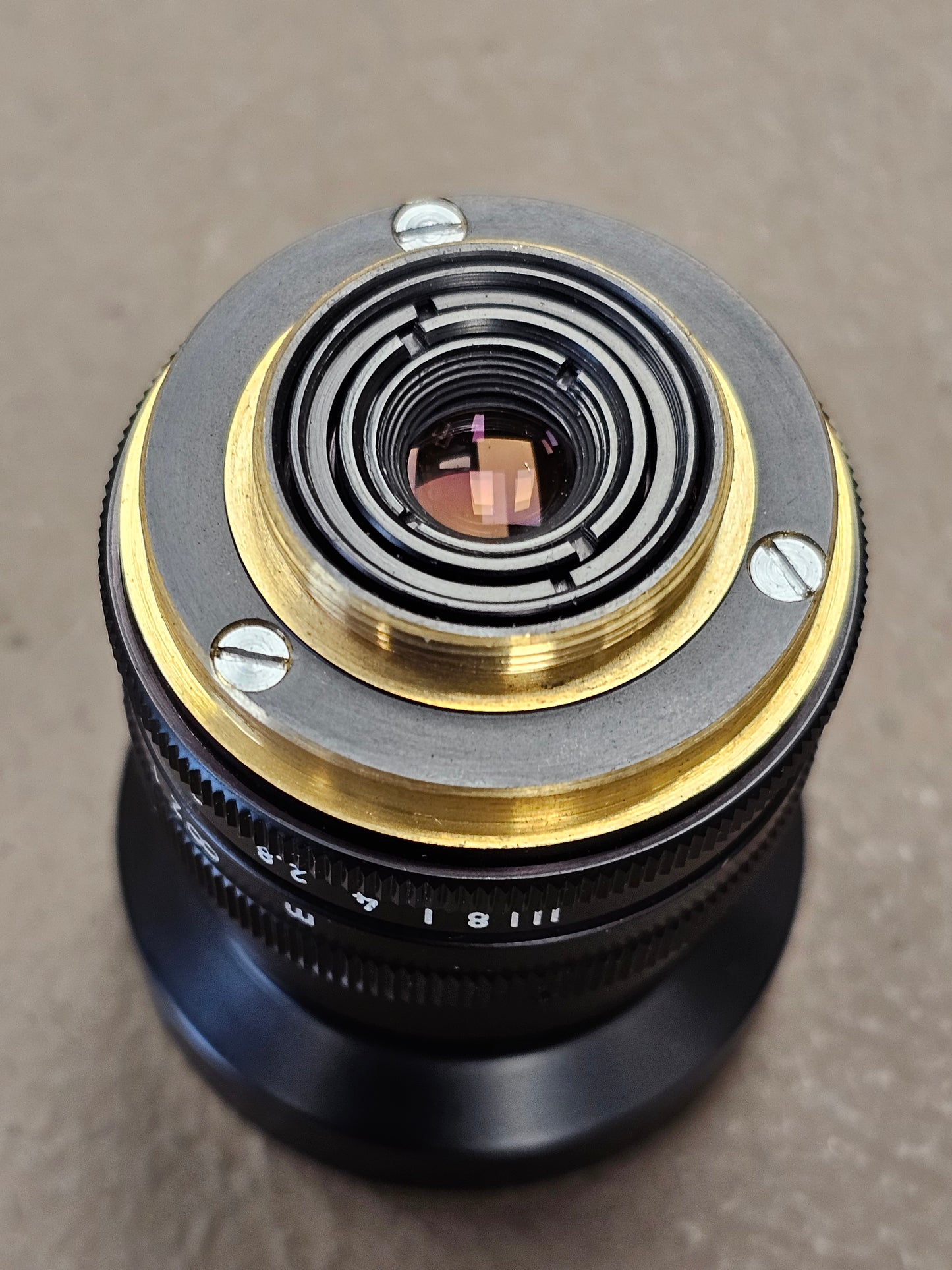 Carl Zeiss Jena DDR Tevidon 10mm F2 C Mount Lens S# 15476