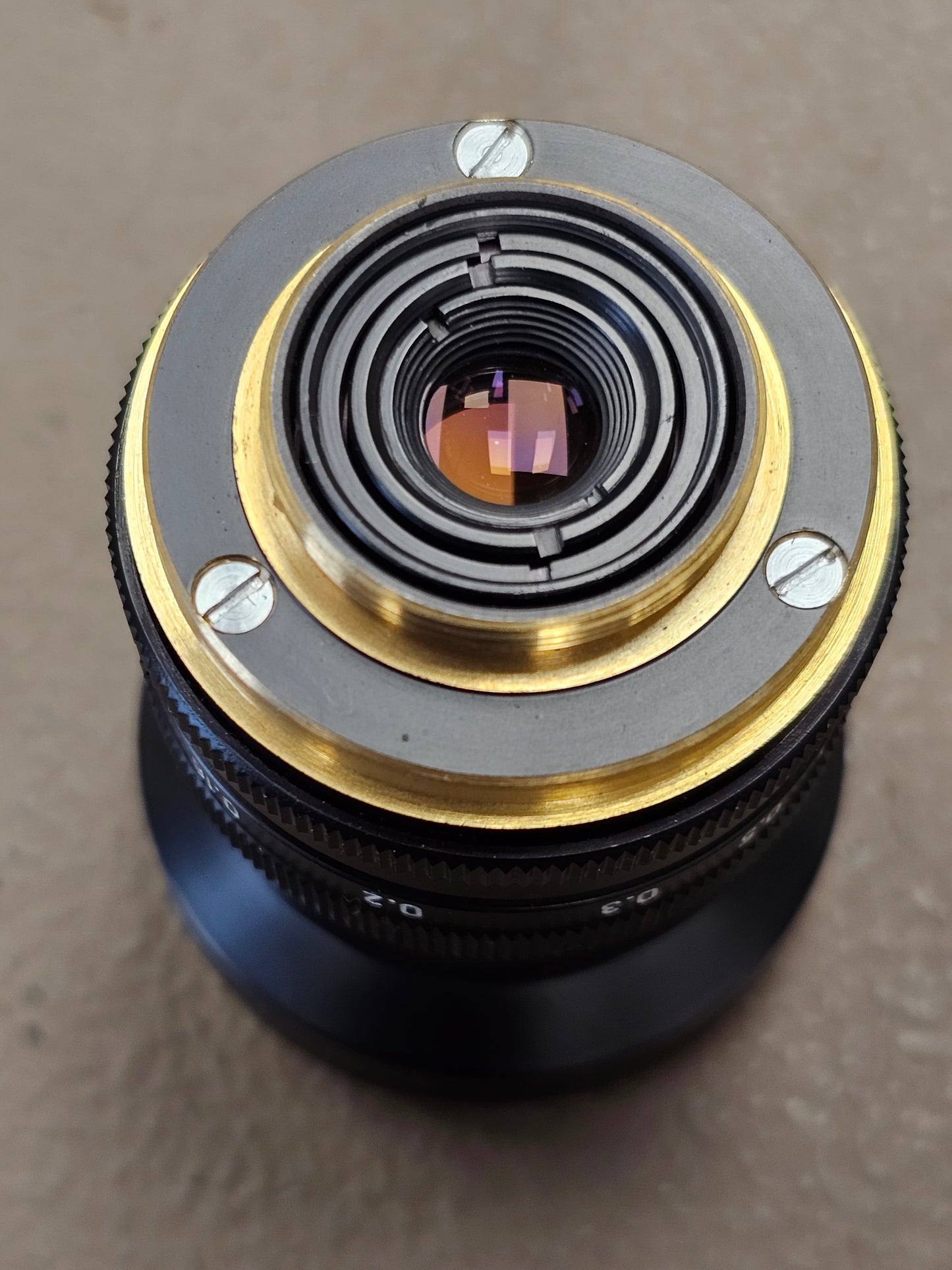 Carl Zeiss Jena DDR Tevidon 10mm F2 C Mount Lens S# 15924