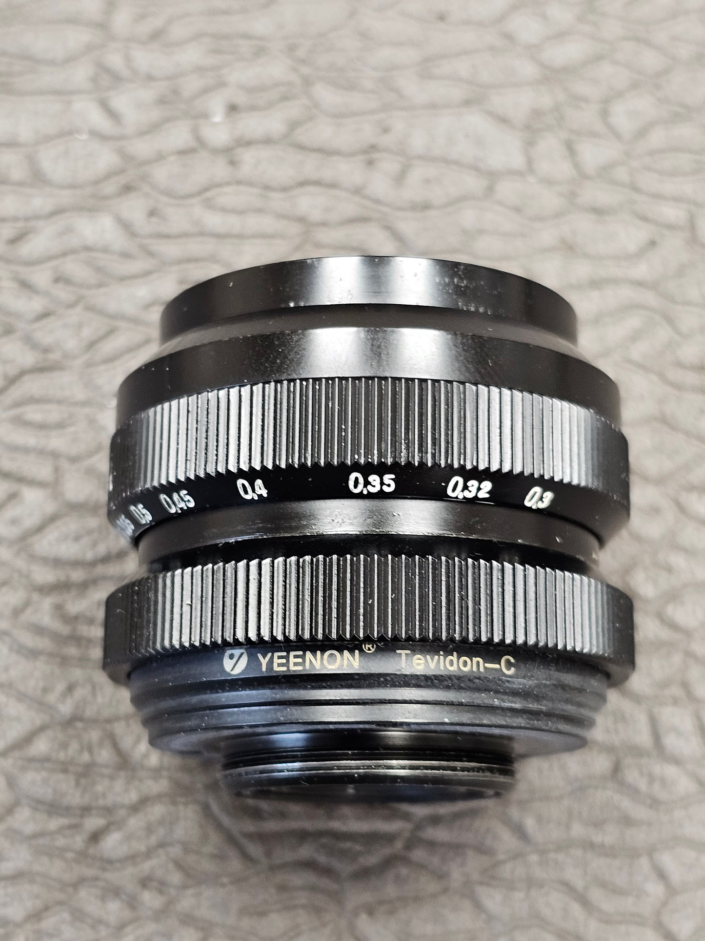 Carl Zeiss Jena DDR Tevidon 25mm f1.4 C-Mount Lens S# 7676